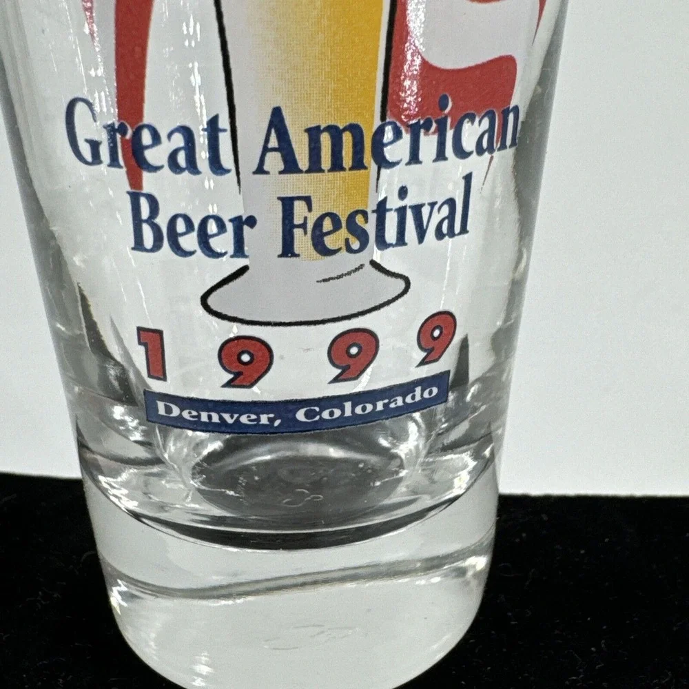Tasting Glass 8oz‎ Great American Beer Festival GABF 1999 Denver CO Barware